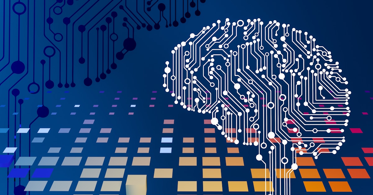 Interface de inteligência artificial com dados e código na tela