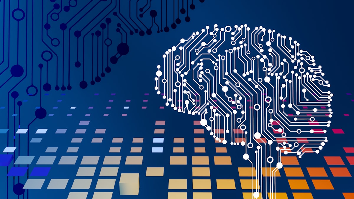 Interface de ChatGPT e Google AI representando mudanças no marketing digital